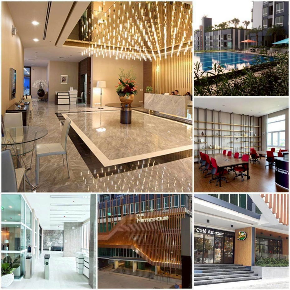 รูป ห้องสวยวิวสระ ให้เช่า 13,500 บาท 1 ห้องนอน เดอะเมโทรโพลิส สำโรง อินเตอร์เชนจ์ ติด BTS Samrong Station - รูปที่ 17/20