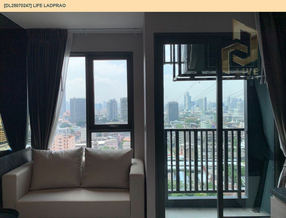 รูป DL25070247 ให้เช่าคอนโด ไลฟ์ ลาดพร้าว (Life Ladprao) ใกล้ BTS ห้าแยกลาดพร้าว พร้อมเข้าอยู่ โทรด่วน 0638692663 LineID @655ebbvc - รูปที่ 7/9