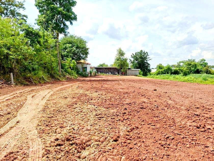 picture Land for sale, 1 rai, filled in, cheap price, Non Muang area, durable, near Khon Kaen University, Extra, Makro Khon Kaen, 3.5 km from Mittraphap Road. - 3/6