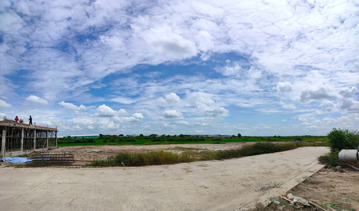 รูป ขายที่ดินเปล่าถมแล้วมี+น้ำ+ไฟ ครบ - รูปที่ 6/6