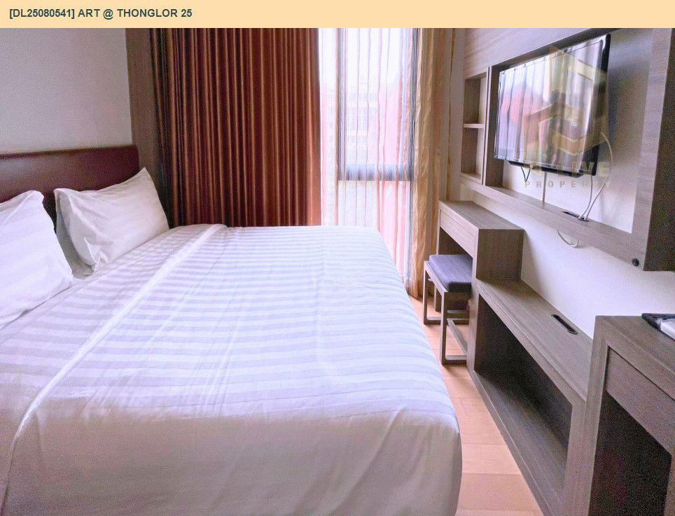 picture DL25080541 Condo for rent, Art @ Thonglor 25 near BTS Thong Lo, ready to move in, call urgently 0656133286 LineID @655ebbvc - 8/12