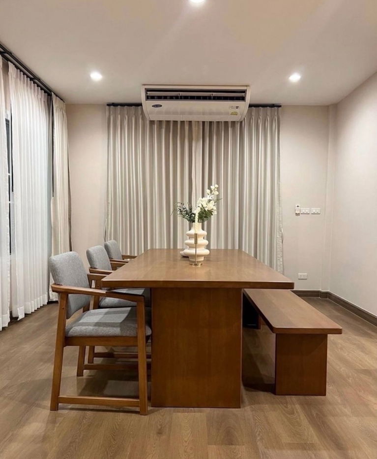 picture Rent a 2 -story detached house, Ladawan - Srinakarin, beautiful, ready to be near Mega Bang Na. Interested in Atline.@841qqlnr - 9/12