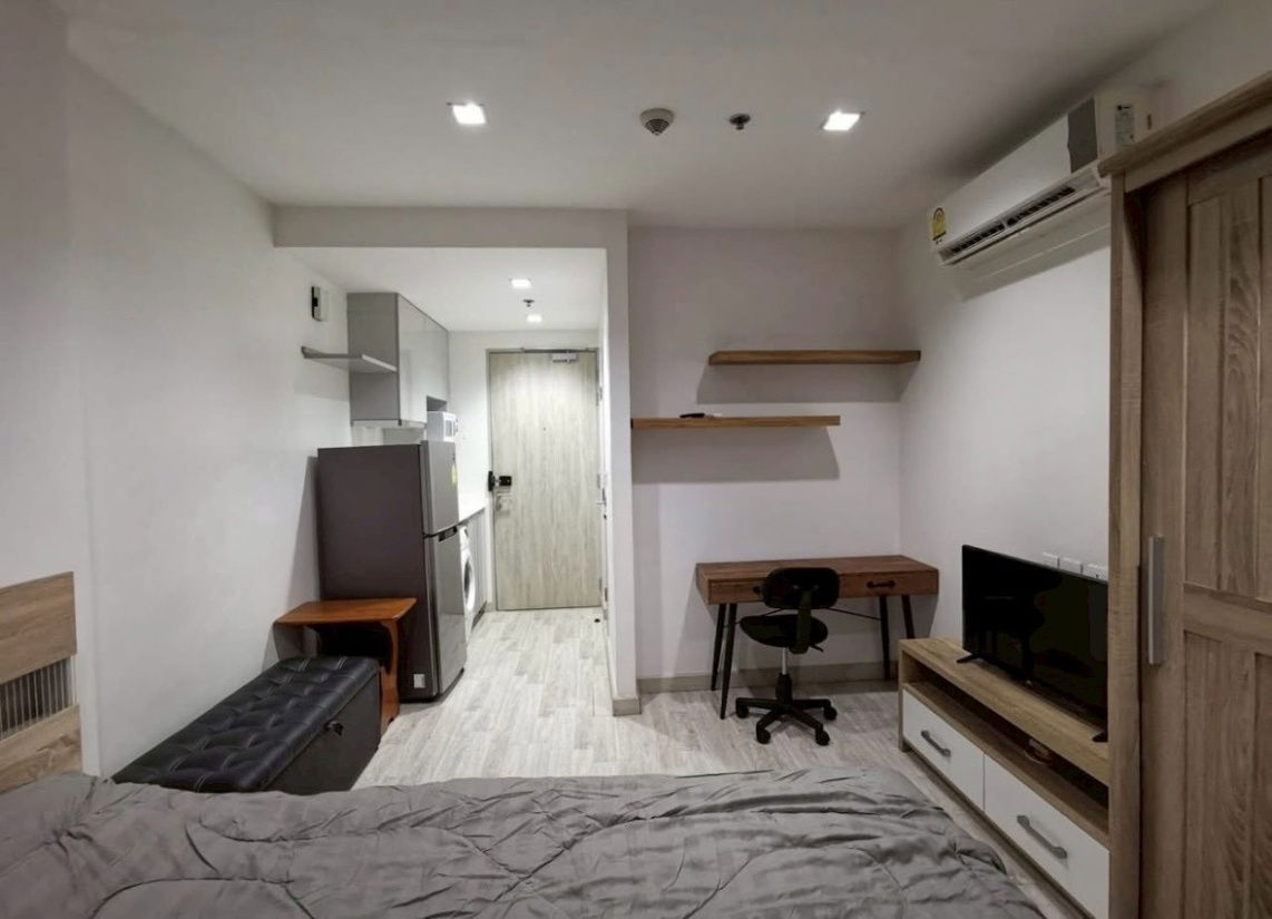 picture For Rent Ideo Mobi Rama 9 fully furnished 23 sq m beautiful room 13,500 baht - 5/13