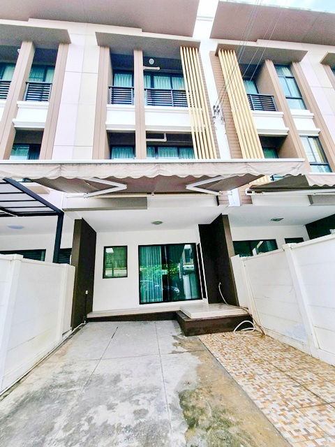 picture Kalpapruek KamnanMaen MRT PhasiCharoen 1.3km. Townhome for rent 3-syorey BaanKlangMuang 17sq.wa. 210 - 1/8