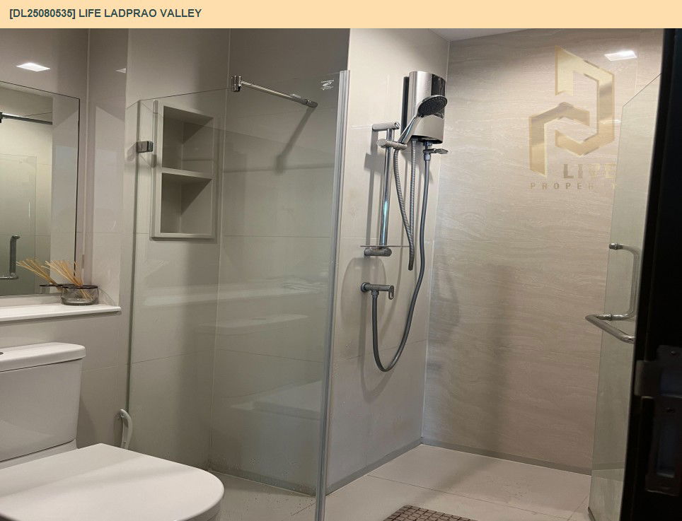 picture DL25080535 Condo for rent, Life Ladprao Valley near BTS Ha Yaek Lat Phrao, ready to move in, call urgently 0656133286 LineID @655ebbvc - 10/10