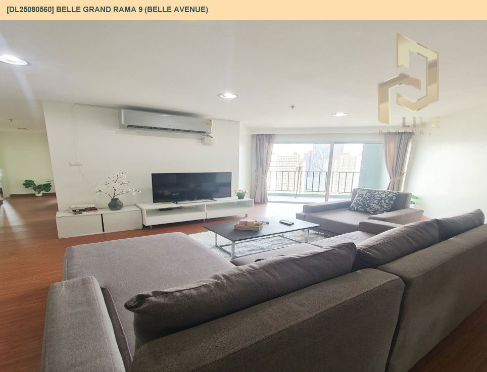 รูป DL25080560 ให้เช่าคอนโด เบล แกรนด์ พระราม 9 (เบล อเวนิว) (Belle Grand Rama 9 (Belle Avenue)) ใกล้ MRT พระราม 9 พร้อมเข้าอยู่ โทรด่วน 0638692663 LineID @655ebbvc - รูปที่ 6/13