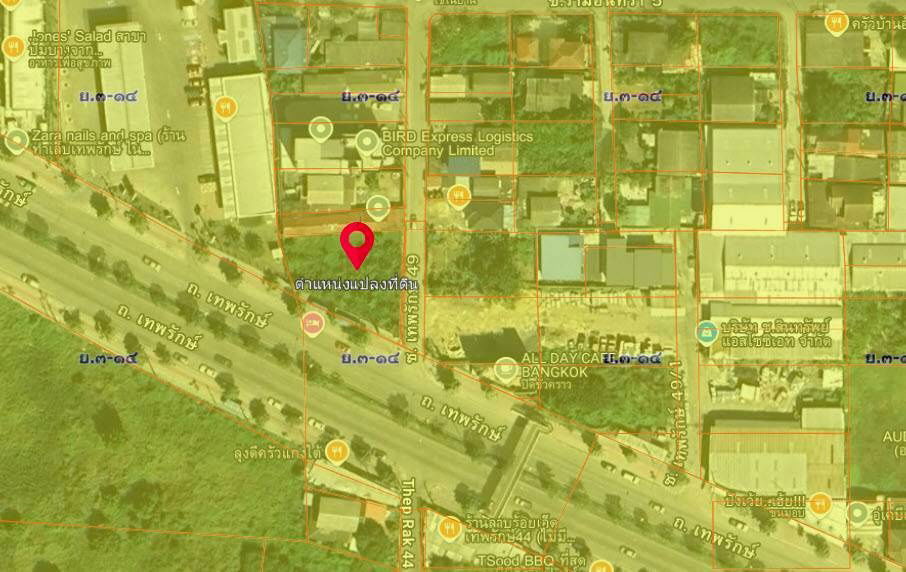 รูป ขาย ที่ดินเปล่า ซอยถนนเทพรักษ์ 49 - รูปที่ 4/7