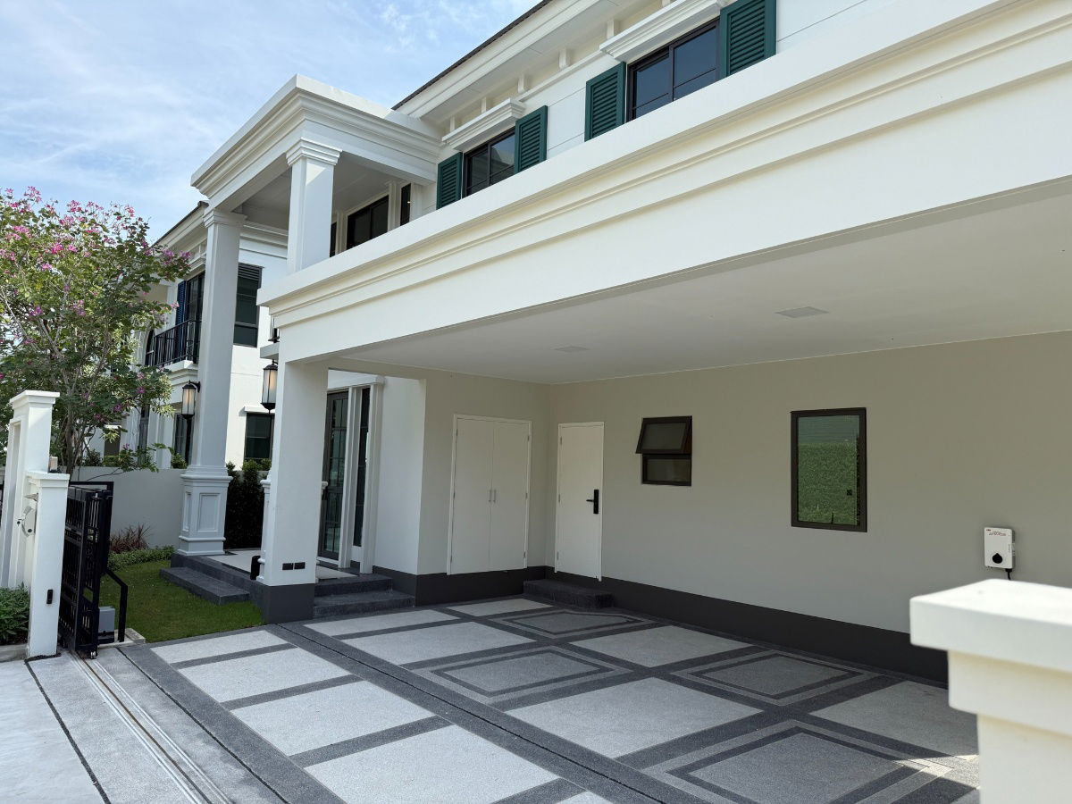 รูป เช่าบ้านเดี่ยวสุดหรู โครงการเศรษฐสิริ บางนา กม.10 | บ้านใหม่ ในซอยส่วนตัว ใกล้คลับเฮ้าส์ - รูปที่ 2/19