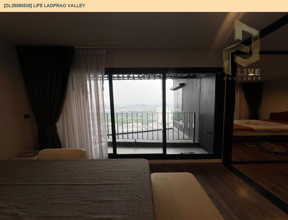 picture DL25080535 Condo for rent, Life Ladprao Valley near BTS Ha Yaek Lat Phrao, ready to move in, call urgently 0656133286 LineID @655ebbvc - 5/10