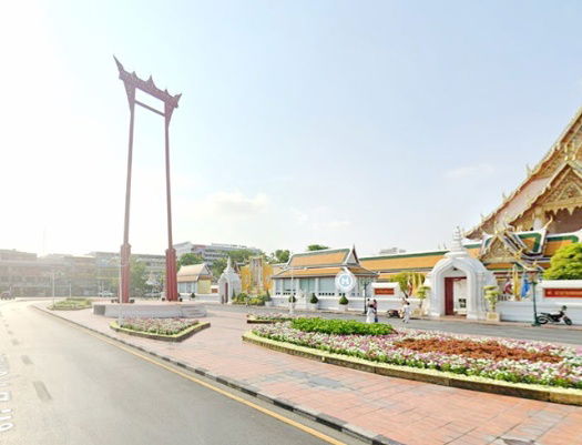 picture Khao San, Sao Chingcha area, MRT Sam Yot 700 m. 1st-floor commercial building for rent - 2/8