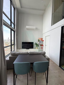 🔺 For Rent Condo THE TREE PATTANAKARN-EKKAMAI Building 1, Floor 27,Duplex, Room size 42 sqm