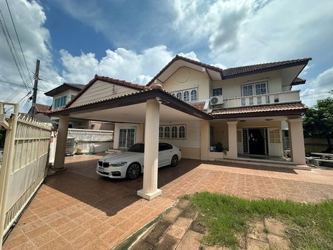 HU6705 บ้านเดี่ยวให้เช่า หมู่บ้านประภาวรรณโฮม ร่มเกล้า 1 กรุงเทพมหานคร