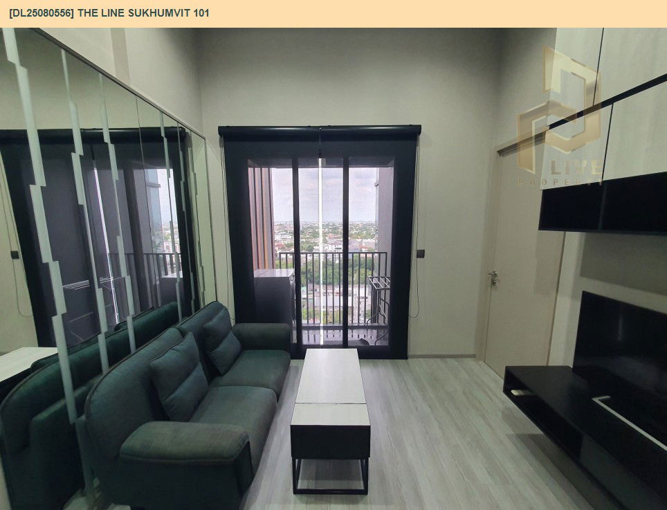 picture DL25080556 Condo for rent, THE LINE Sukhumvit 101 near BTS Punnawithi, ready to move in, call urgently 0656133286 LineID @534wlwof - 6/18