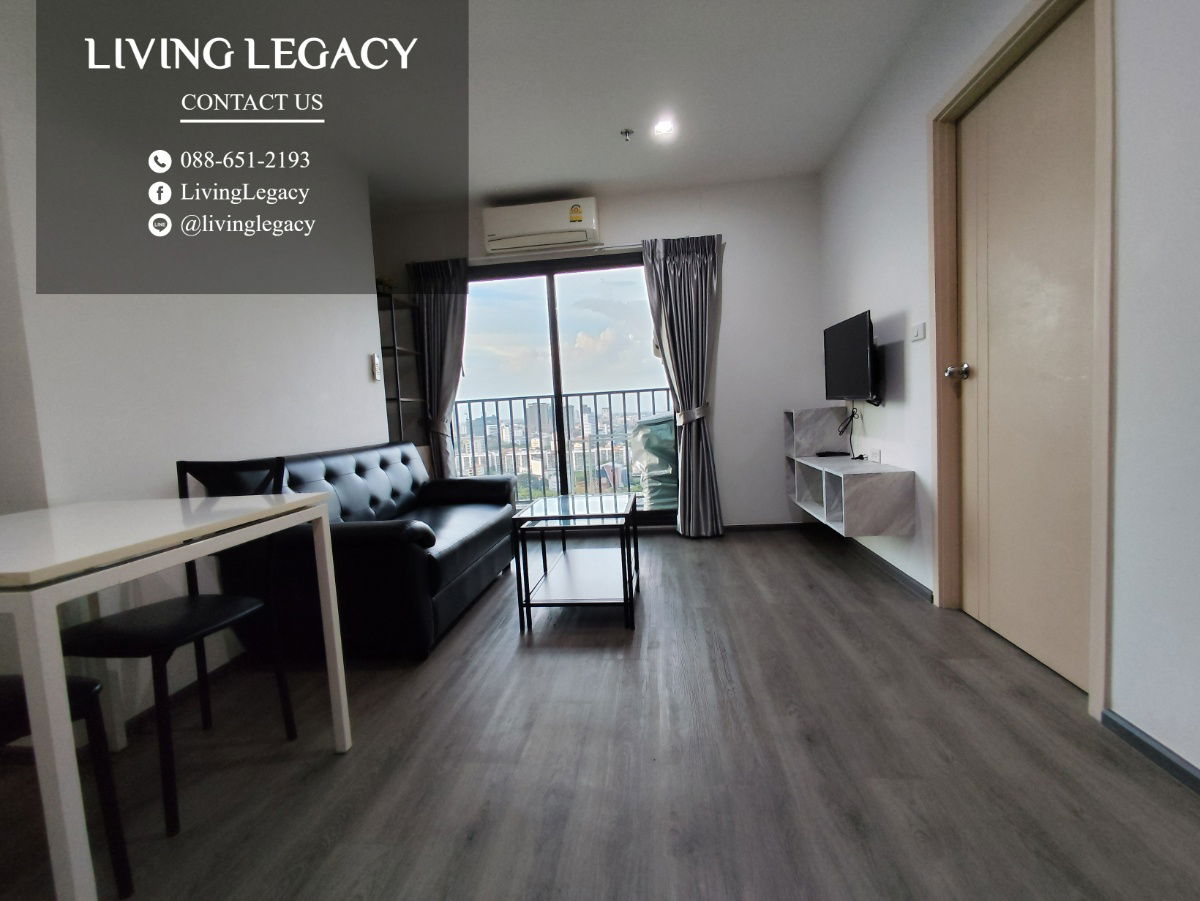 picture LTPO33YB Condo For Rent Rich Park @ Triple Station 35 Sq.M. Floor 25 line id : @livinglegacy - 15/16