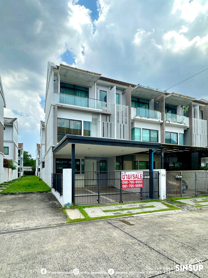 รูป 🏡 ทาวน์โฮมหลังมุม ในโครงการหรู The Terrace รามอินทรา 65 ราคานี้หาไม่ได้แล้ว‼️ - รูปที่ 1/21