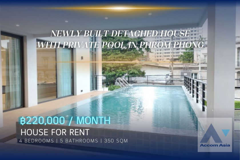 picture 🔼🔽 AccomA 📩 Newly Built Detached House || BTS Phrom Phong (AA42727) - 1/17