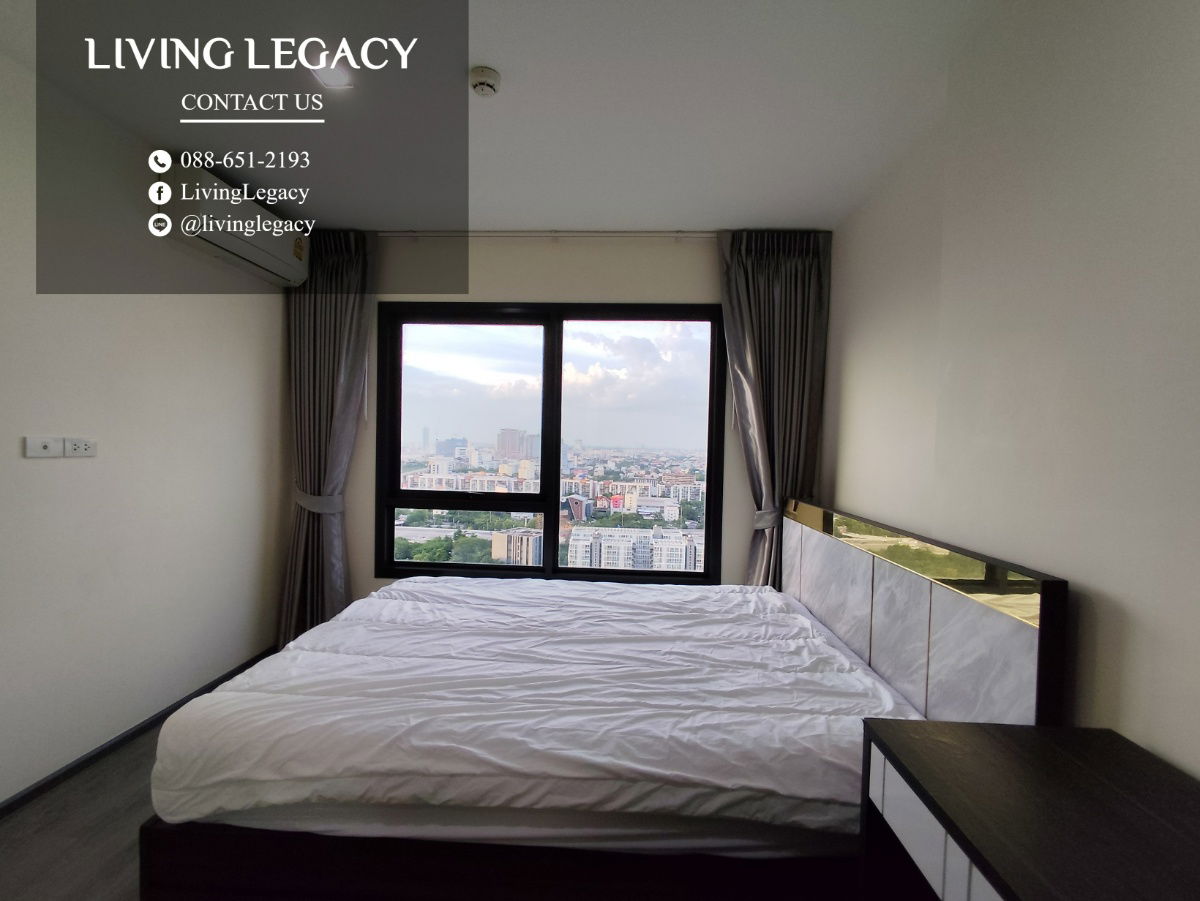 picture LTPO33YB Condo For Rent Rich Park @ Triple Station 35 Sq.M. Floor 25 line id : @livinglegacy - 3/16