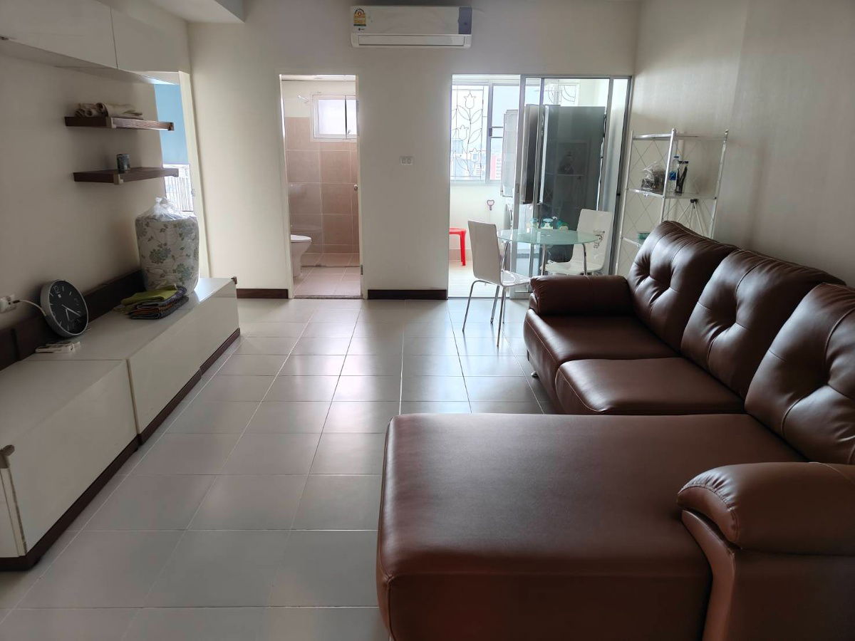 รูป ให้เช่า แบบ 2 ห้องนอน 1 ห้องน้ำ วิวเมือง เฟอร์นิเจอร์ครบ ฟิตเนส สระว่ายน้ำ สนใจติดต่อ 0912428289 - รูปที่ 1/13
