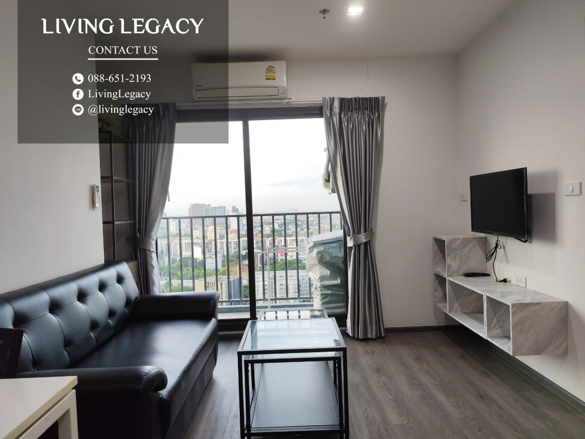 picture LTPO33YB Condo For Rent Rich Park @ Triple Station 35 Sq.M. Floor 25 line id : @livinglegacy - 11/16
