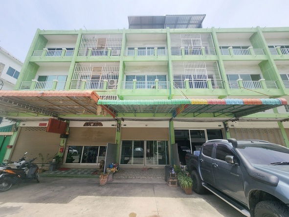 รูป ขาย ตึกแถว 3 ชั้นครึ่ง ซอย เทียนทะเล 20 เหมาะเปิดบริษัท หรือ ทำการค้า - รูปที่ 1/8