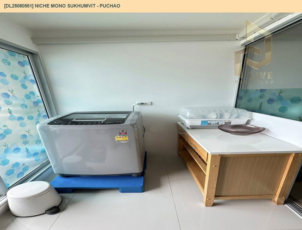picture DL25080561 Condo for rent, Niche Mono Sukhumvit - Puchao near BTS Pu Chao, ready to move in, call urgently 0656133286 LineID @655ebbvc - 12/19