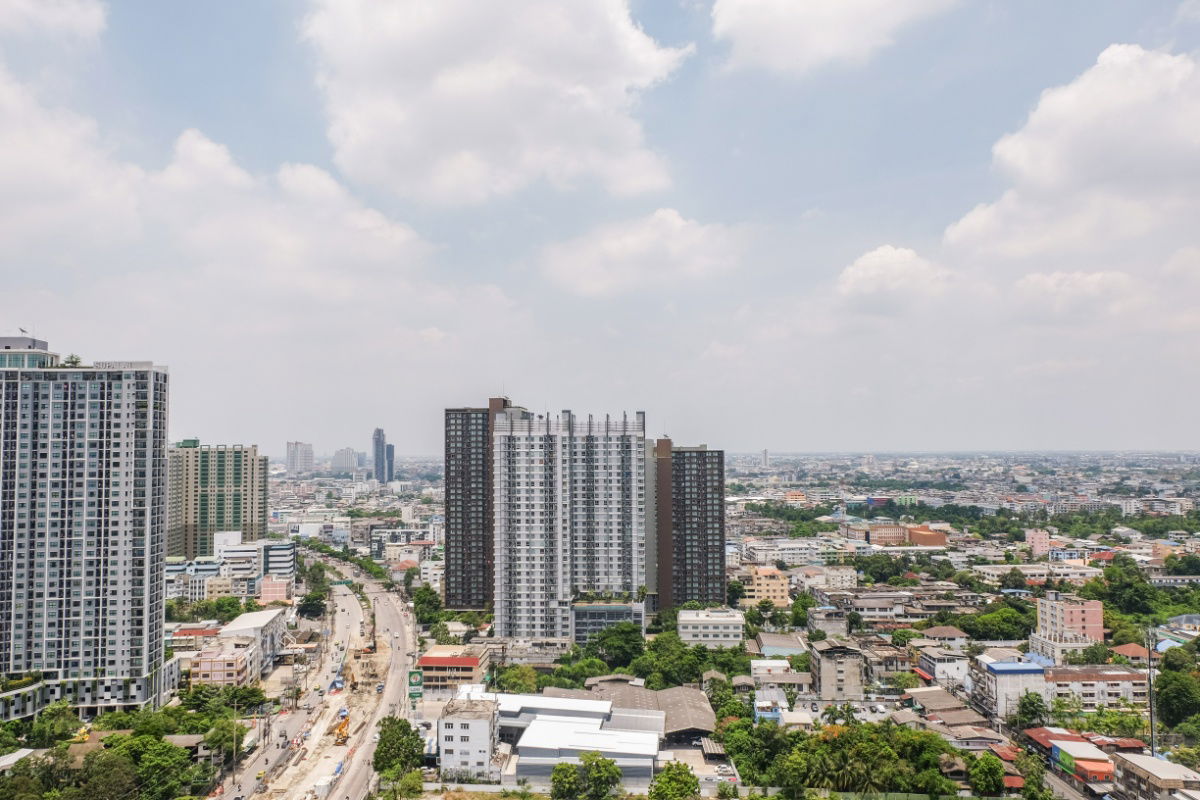 รูป ✅ ✅ Whizdom Station Ratchada - Thapra , 1 ห้องนอน พร้อมเข้าอยู่ ติดต่อไลน์ @bktasset โทร 095-325-8928 - รูปที่ 8/8