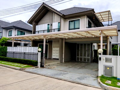 เช่าบ้านเดี่ยว นนทบุรี : ให้เช่า เพฟ ปิ่นเกล้า-ศาลายา Pave pinklao salaya บ้าน 2 ชั้น เงียบสงบ