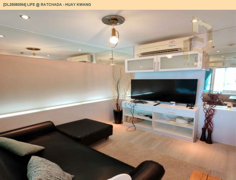 picture DL25080554 Condo for rent, Life @ Ratchada - Huay Kwang near MRT ห้วยขวาง, ready to move in, call urgently 0656133286 LineID @655ebbvc - 4/16