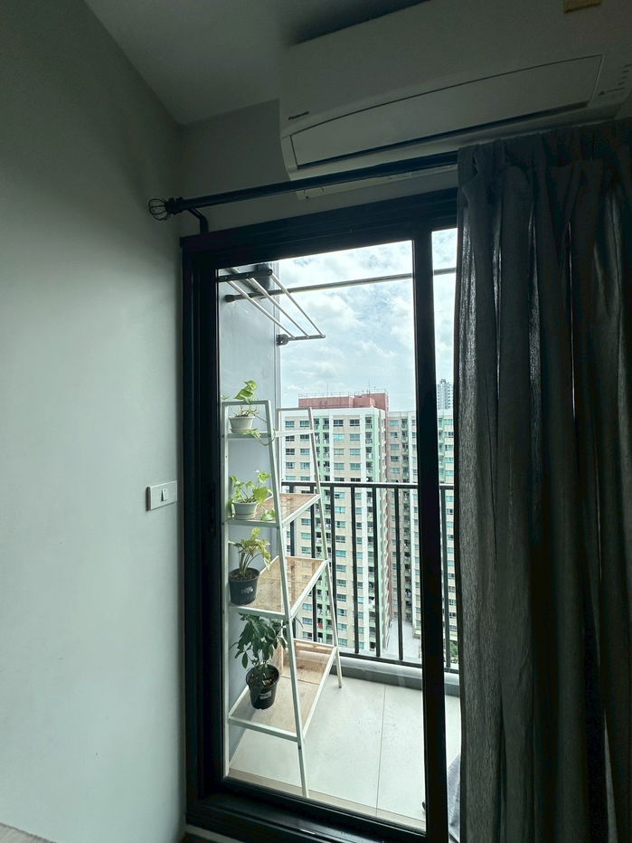 รูป 🛋️💗 ห้องสะอาด  เฟอร์นิเจอร์ครบ 💗🛋️ Rich Park @Triple Station พระราม9 🔥🔥ID : @471ovhib 📲 - รูปที่ 22/22