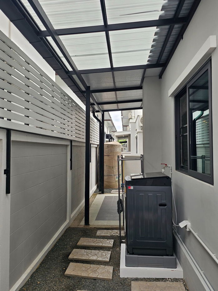 picture 2-storey detached house for rent in Kanchanok Village 12, near Unity International School. Call 082-532-3935. - 34/38