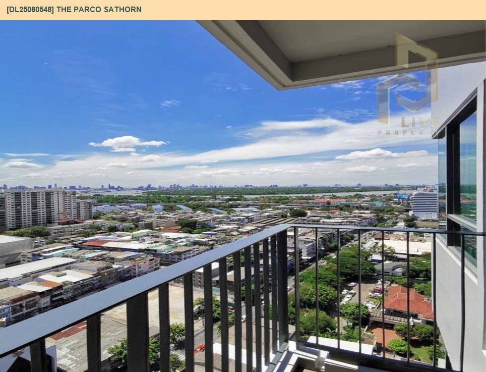 รูป DL25080548 ให้เช่าคอนโด เดอะ พาร์โค สาทร (The Parco Sathorn) ใกล้ - พร้อมเข้าอยู่ โทรด่วน 0638692663 LineID @655ebbvc - รูปที่ 8/12