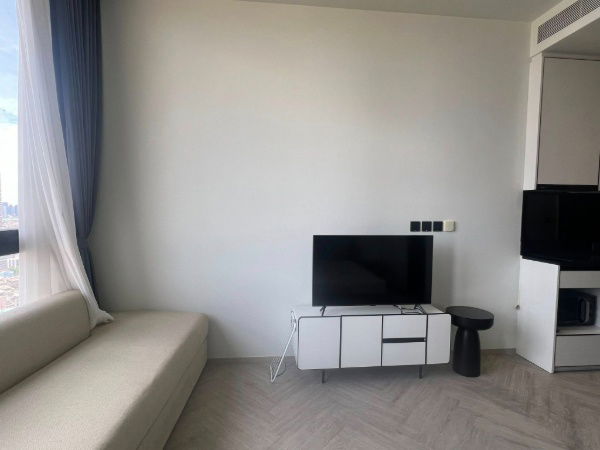 picture Condo for rent: Chapter Charoennakhon-Riverside, ready to move in. If interested, contact Line @goodmanpro or call 0999029192. - 1/8