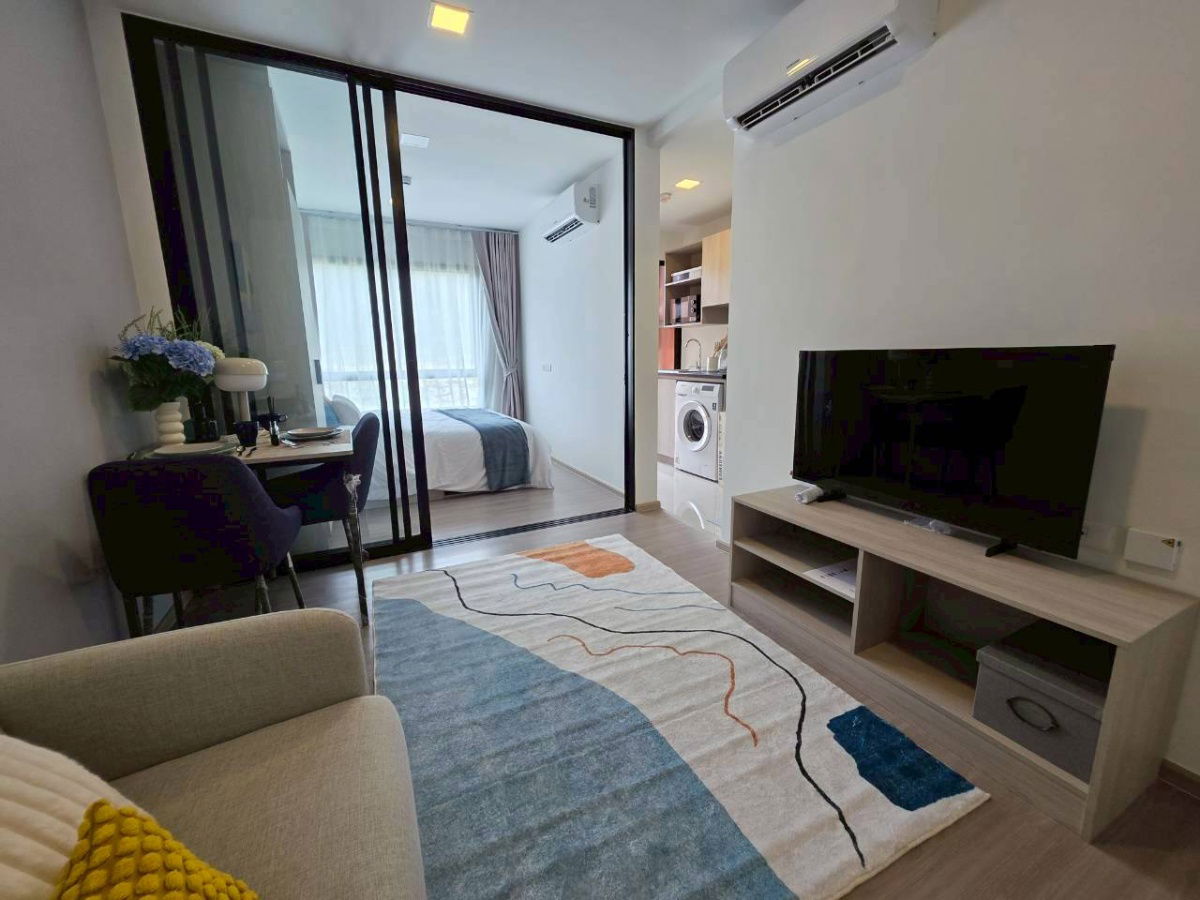 รูป ให้เช่า dcondo vale Sriracha ดีคอนโด เวล ศรีราชา ขนาด 1 Bed ขนาด 25.7 ตร.ม. ตึก B ชั้น 4 วิวภูเขา หัวนอนทิศเหนือ ไม่โดนแดดบ่าย - รูปที่ 5/14