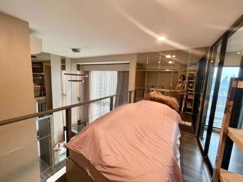 picture *** Condo for rent : KnighsBridge Space Rama9 2 Bedrooms Nice decorated Duplex Built in furniture near MRT Rama9 *** - 13/36