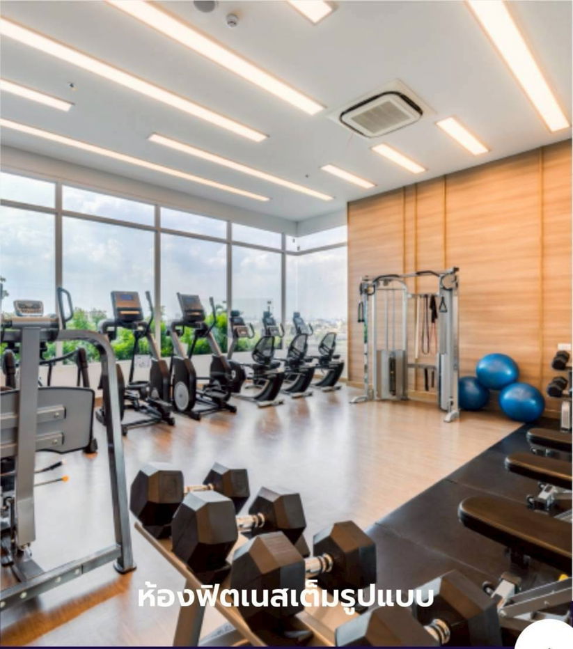 picture New! Condo for rent 9,500 Baht/month, The Metropolis Samrong Interchange, 12 A Floor. - 13/21