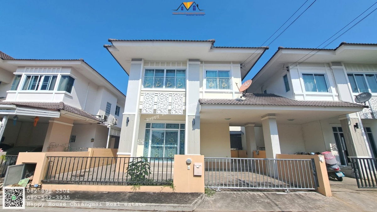 รูป ให้เช่า บ้านเดี่ยว 2 ชั้น ในหมู่บ้านดีญ่า วาเล่ย์ สารภีโทร 082-532-3935 - รูปที่ 1/26