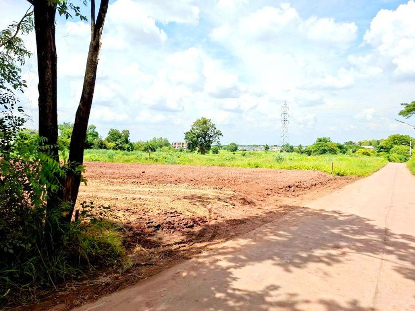 picture Land for sale, 1 rai, filled in, cheap price, Non Muang area, durable, near Khon Kaen University, Extra, Makro Khon Kaen, 3.5 km from Mittraphap Road. - 5/6