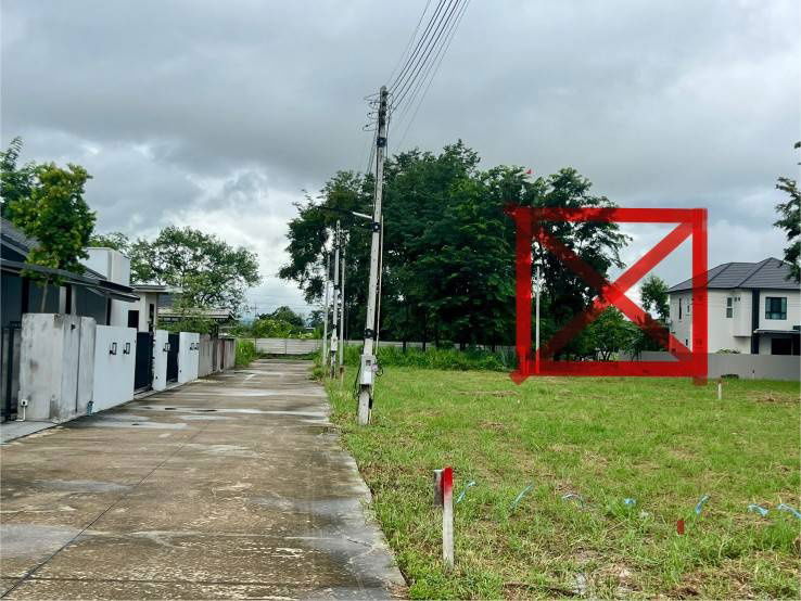 picture Beautiful plot of vacant land for sale in San Sai District, near Maejo University. - 9/11