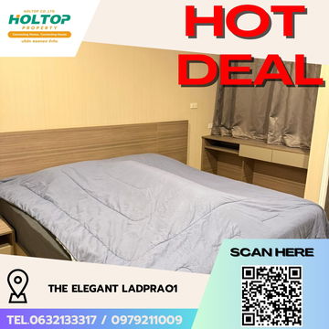 #R5763 🎉 180868 Condo for rent The Elegant Ladprao1
