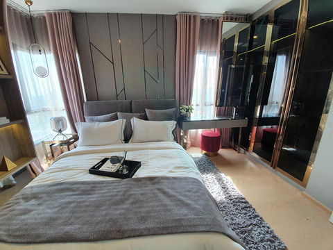 🎉 For Rent Condo THE TREE SUKHUMVIT 71-EKAMAI Building 1, Floor 24,2 bed room, Room size 56.00 sqm