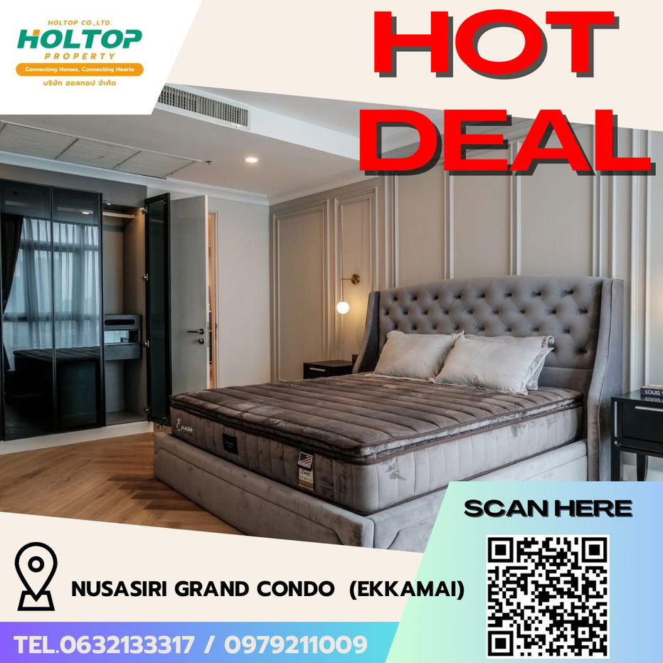 รูป #R5764  🎉 180868   ให้เช่าคอนโด  Nusasiri Grand Condo  (Ekkamai) - รูปที่ 1/14