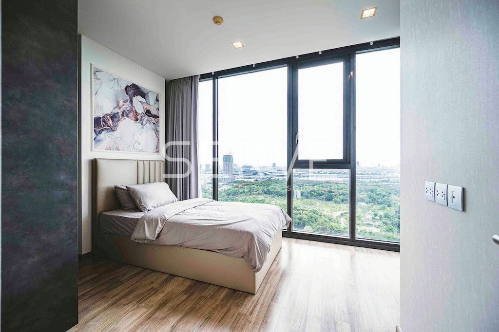 picture 🔥65K/Mo🔥  3 Beds Luxury Room Unblock View Fully furnished Good Location Close To BTS Mo Chit  350 m @  THE LINE Jatujak-Mochit   - 9/9