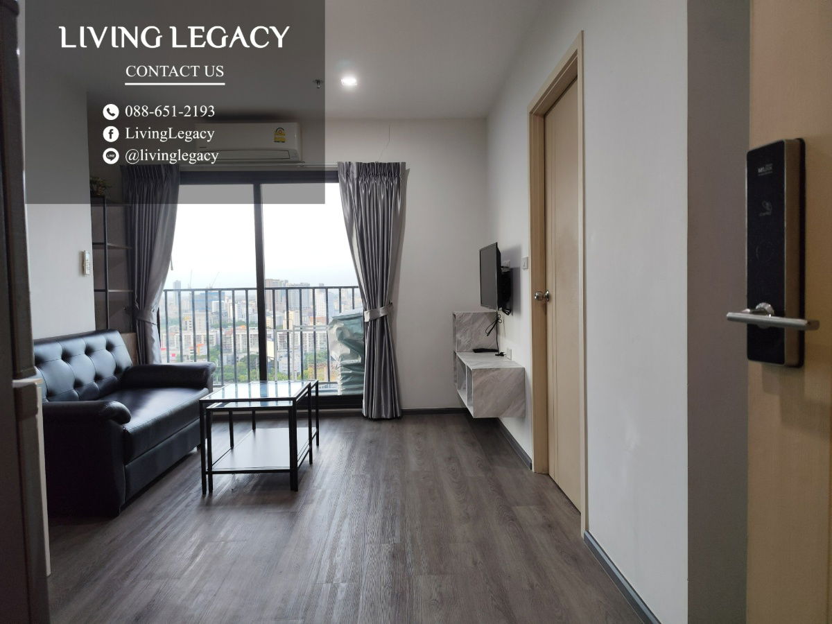 picture LTPO33YB Condo For Rent Rich Park @ Triple Station 35 Sq.M. Floor 25 line id : @livinglegacy - 12/16