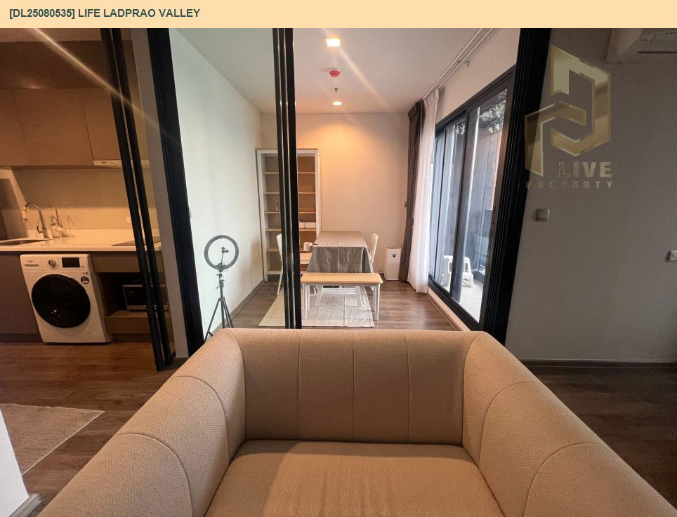 picture DL25080535 Condo for rent, Life Ladprao Valley near BTS Ha Yaek Lat Phrao, ready to move in, call urgently 0656133286 LineID @655ebbvc - 2/10