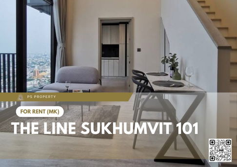 For rent 📍 THE LINE Sukhumvit 101 📍 Fully furnished and equipped, near BTS Punnawithi