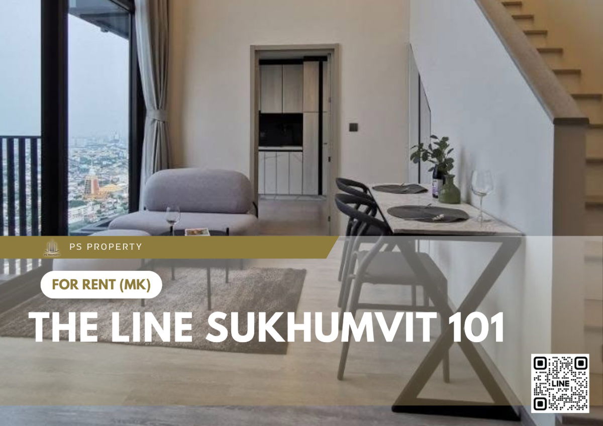 picture For rent 📍 THE LINE Sukhumvit 101 📍 Fully furnished and equipped, near BTS Punnawithi - 1/11