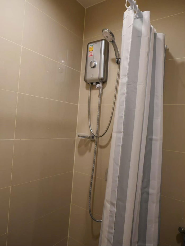 picture ✨ Washing machine included! Condo A Space Mega 2, 29 sq m, 9th floor, only 9,500 baht 🏡💖 - 4/12