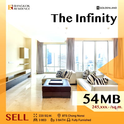 Condos for sale : 💎Luxury Unit, Ready for You Without the Wait 💎 The Infinity near BTS Chong Nonsi