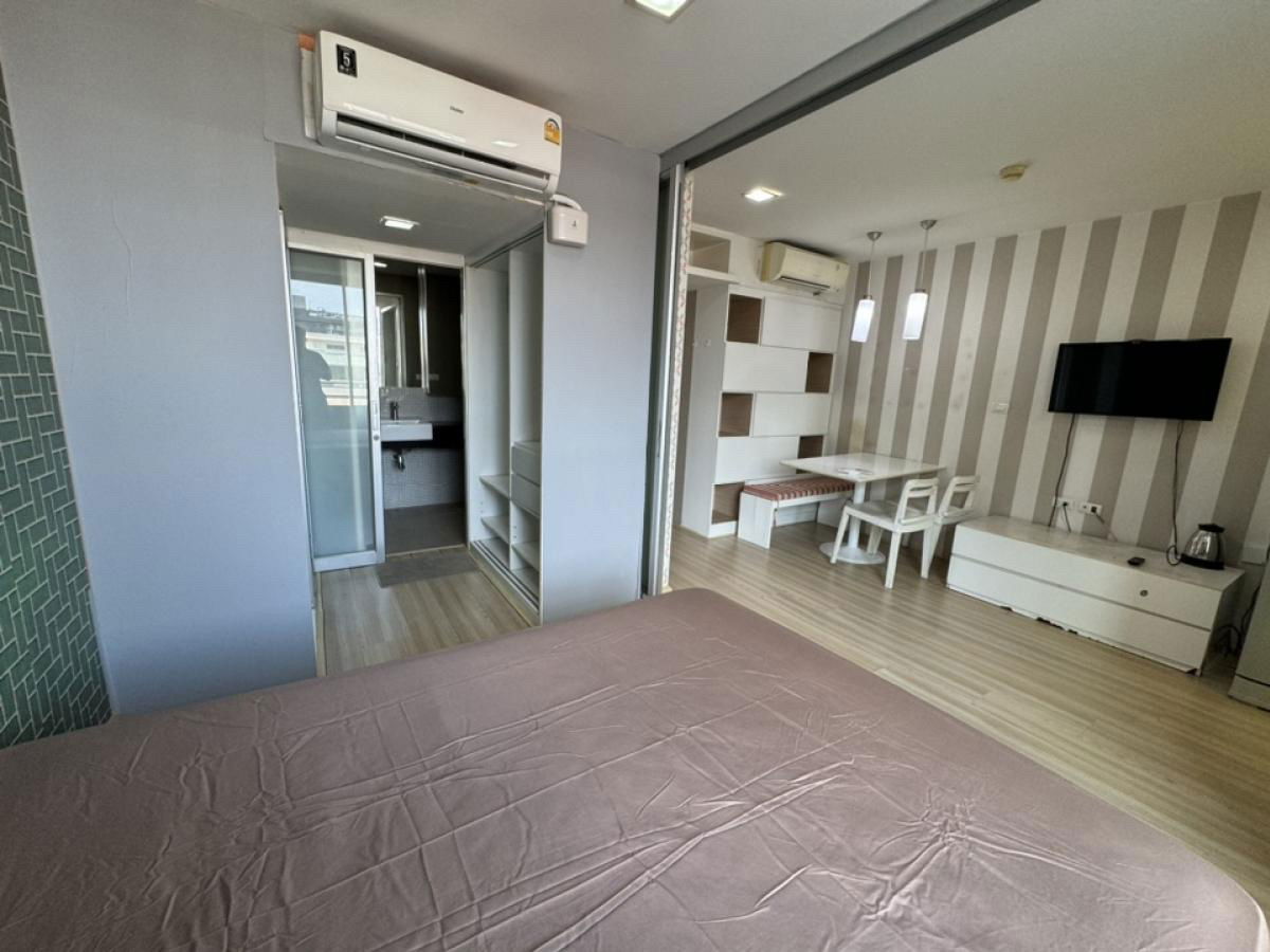 picture Condo For Rent | 1 Bedroom 2 Bathrooms “The Colory Vivid” 32 Sq.m. Near MRT Huai Khwang - 5/15