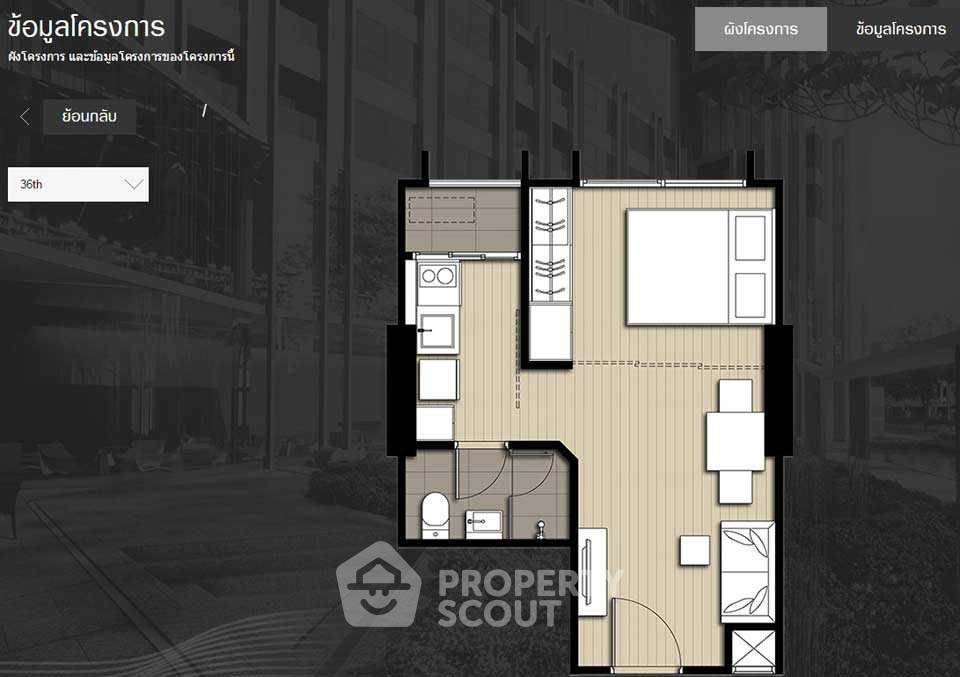 picture Studio Condo at Ideo Q Chula Samyan near MRT Sam Yan (ID 2259524) - 3/9